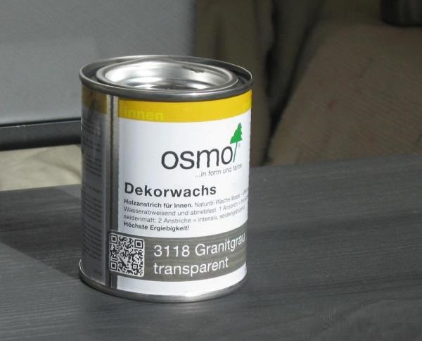 Картинка товара масло osmo 3118 dekorwachs transparent серый гранит (0,75л/2,5л) #3118 parketcity-ufa.ru