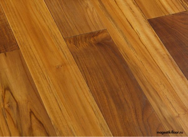 Картинка товара массив ekzo floor тик 450-1200*90*15 мм (лак) 009222 parketcity-ufa.ru