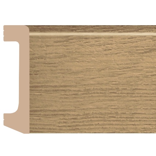 Картинка товара плинтус decomaster d235-83 2400*80*17 мм D235-83ДМ parketcity-ufa.ru