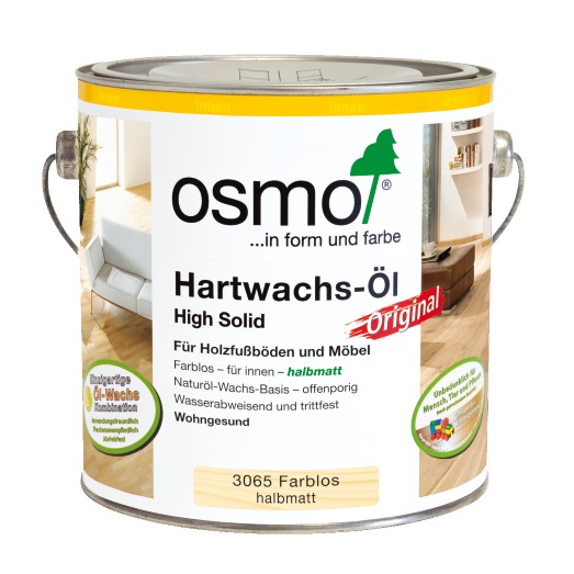 Картинка товара масло osmo 3065 hartwachs original (полуматовое) #3065 parketcity-ufa.ru