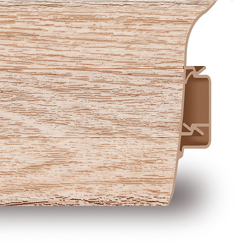 Картинка товара плинтус aberhof 2232 дуб белый   снят!!! 2232 ABF60 parketcity-ufa.ru