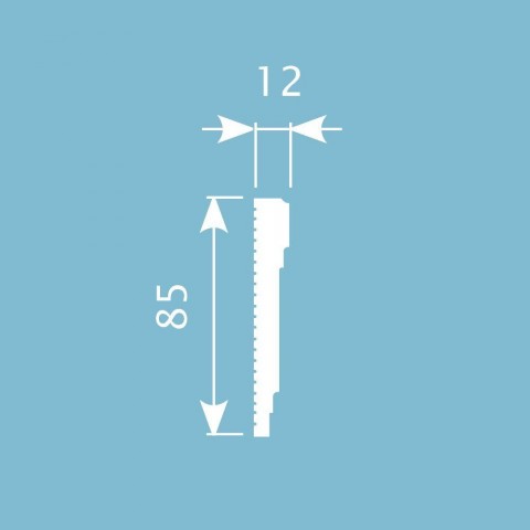 Картинка товара мx028 молдинг cosca 2000*85*12 мм МХ028 parketcity-ufa.ru