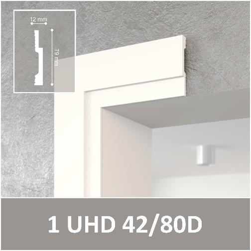 Картинка товара плинтус-наличник solid uhd 42/80d 2400*79*12 мм 1UHD 42/80D parketcity-ufa.ru