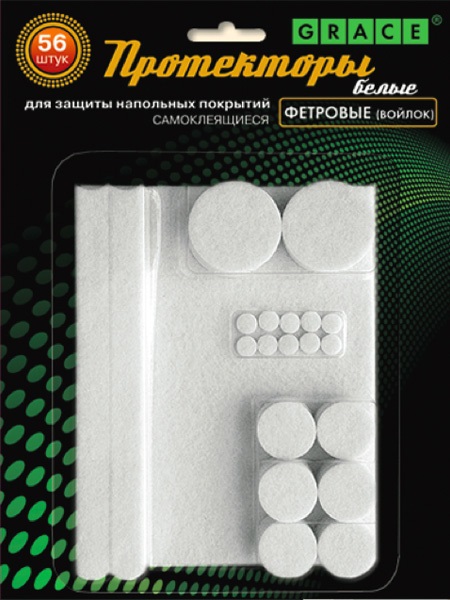 Картинка товара протекторы для защиты напольных покрытий, самоклеющиеся 004500 parketcity-ufa.ru