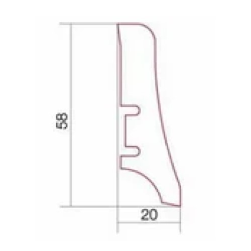 Картинка товара плинтус шпон barlinek 58/20 дуб терра  снят!!! LIS-DBE-TER-220-058-P20 parketcity-ufa.ru