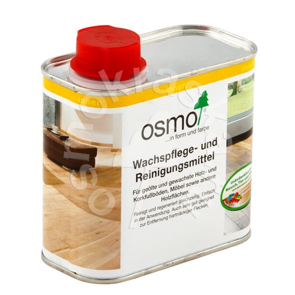 Картинка товара osmo 3029 wachspflege (0,5л/1л) средство для ухода и очистки древесины (бесцветное) #3029  parketcity-ufa.ru