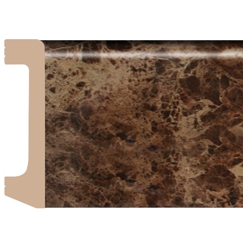 Картинка товара плинтус decomaster 235-713 коричневый 2400*80*17 мм D235-713 ДМ parketcity-ufa.ru