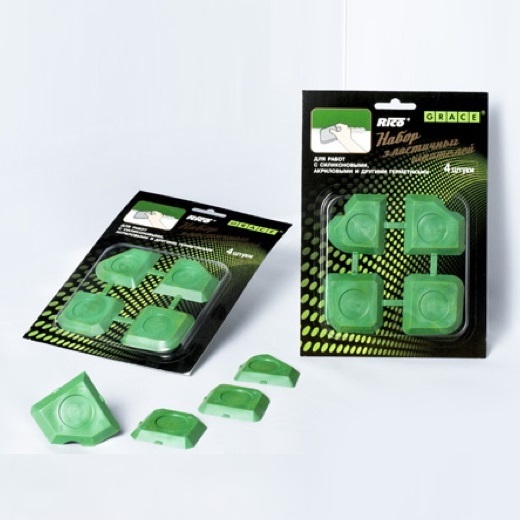 Картинка товара набор эластичных шпателей (4шт) 007796 parketcity-ufa.ru