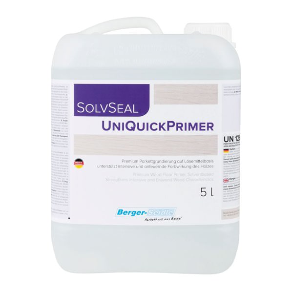 Картинка товара лак-грунт berger solvseal uniquickprimer (1л/5л) BG02S00ABJ10-5 parketcity-ufa.ru