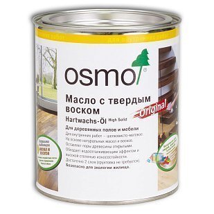 Картинка товара масло osmo 3065 hartwachs original (полуматовое) #3065 parketcity-ufa.ru