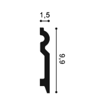 Картинка товара плинтус orac sx137 2000*99*15 мм SX137 parketcity-ufa.ru