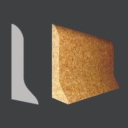 Картинка товара c101 плинтус пробковый 915*60*20 мм С101 parketcity-ufa.ru