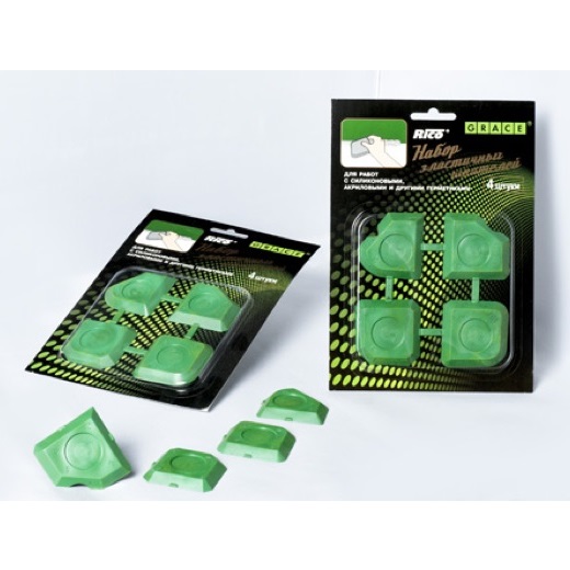 Картинка товара набор эластичных шпателей (4шт) 007796 parketcity-ufa.ru