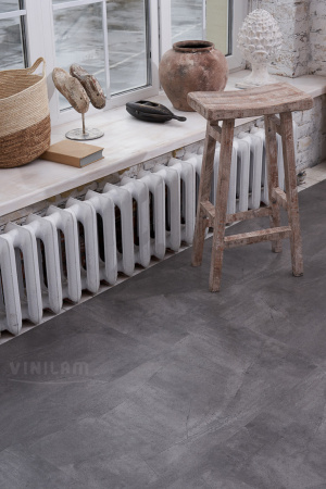 Картинка товара spc-плитка vinilam ceramo stone click 61602 серый бетон 010490 parketcity-ufa.ru