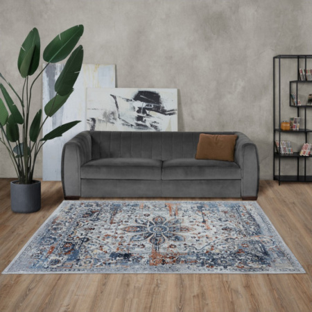 Картинка товара ковер klio 07992b l.grey/l.grey 230*160 см 014222 parketcity-ufa.ru