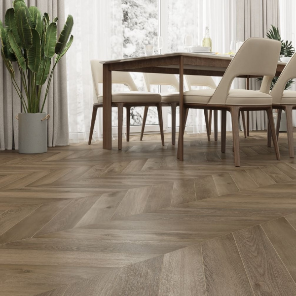 Картинка товара spc плитка alpine floor chevron 18-4 дуб насыщенный ECO18-4 parketcity-ufa.ru