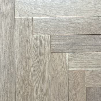 Инженерная доска Kraft Parkett Английская елка Дуб Натур №902 parketcity-ufa.ru