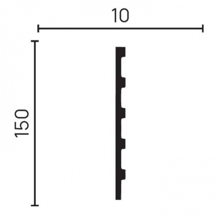 Картинка товара dd901 панель decor-dizayn грани 2000*150*10 мм DD901 parketcity-ufa.ru