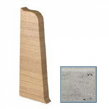 Плинтус Arbiton INDO 133 Дуб Оксфорд (Заглушки (правая+левая))