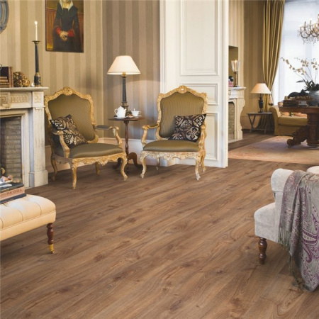 Картинка товара ламинат quick-step 8/32 eligna 3461 дуб шоколадный промасленный   U3461 parketcity-ufa.ru