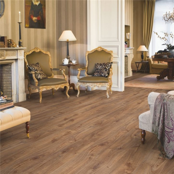 Картинка товара ламинат quick-step 8/32 eligna 3461 дуб шоколадный промасленный   U3461 parketcity-ufa.ru