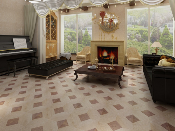 Картинка товара ламинат profield 8/33 parkett 1592-2 барокко 1592-2  parketcity-ufa.ru