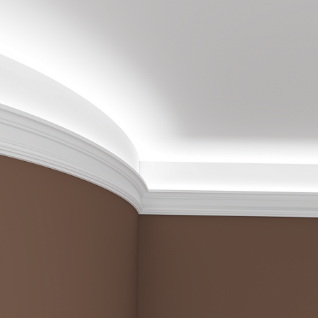 Картинка товара карниз 1.50.177 европласт 2000*119*56 мм 1.50.177 parketcity-ufa.ru