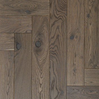 Инженерная доска Kraft Parkett Английская елка Дуб Рустик №909 parketcity-ufa.ru