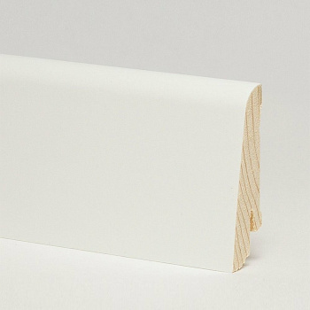 Плинтус шпон La San Marco Лаккато Белый 2500*80*16 мм  ОСТАТОК!!! parketcity-ufa.ru