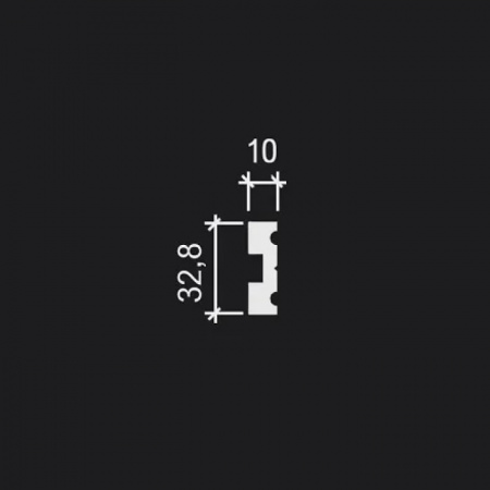 Картинка товара молдинг decor-dizayn dd637 modern 2000*32,8*10 мм DD637 parketcity-ufa.ru