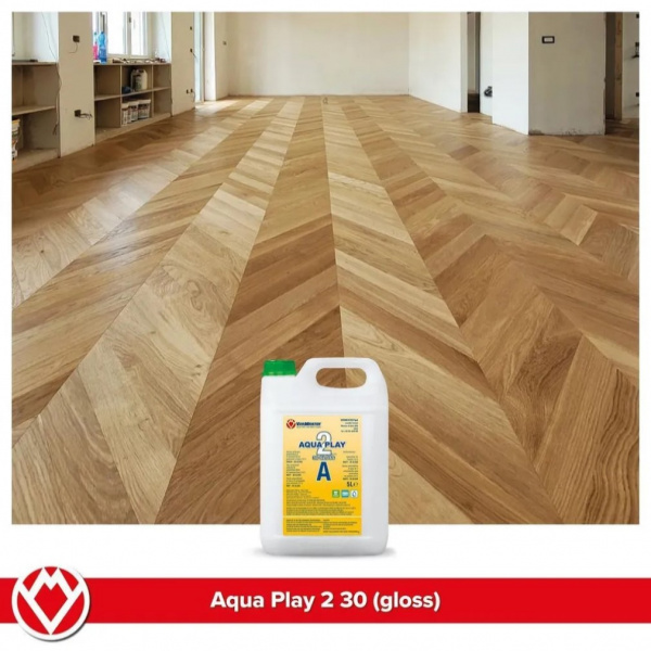 Картинка товара лак для паркета vermeister aquaplay 2k (5,5л) 001363 parketcity-ufa.ru