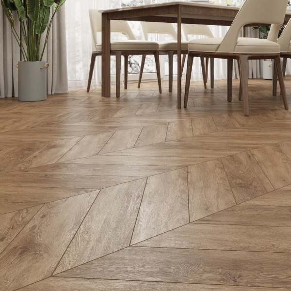 Картинка товара плитка alpine floor chevron lvt 20-10 дуб гевуина ECO20-10 parketcity-ufa.ru