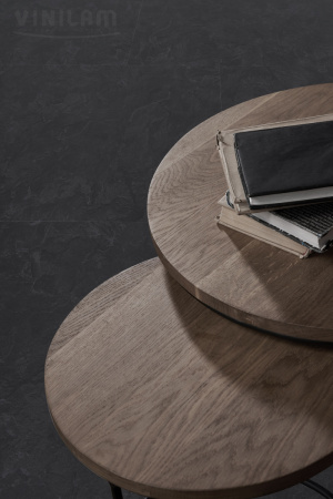 Картинка товара wpc-плитка vinilam ceramo stone cork 61607 сланцевый черный 61607. parketcity-ufa.ru