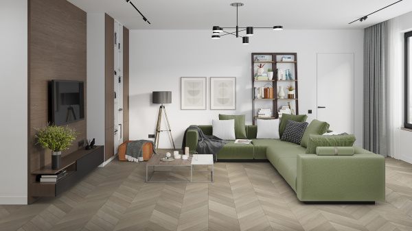 Картинка товара spc ламинат damy floor шеврон пале-рояль DF02-Ch parketcity-ufa.ru