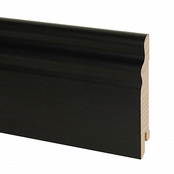 Плинтус шпон Pedross 95/15 SEG100 Черный  parketcity-ufa.ru