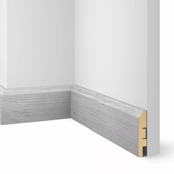 Картинка товара плинтус мдф cosca wp07 дуб старинный светло-серый 2400*80*16 мм СПБ103727 parketcity-ufa.ru