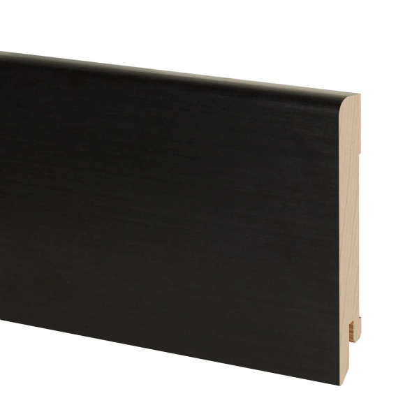 Картинка товара плинтус шпон pedross 95/15 черный матовый  002317 parketcity-ufa.ru