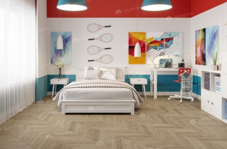 Картинка товара плитка alpine floor chevron lvt 20-02 дуб ваниль селект ECO20-2 parketcity-ufa.ru