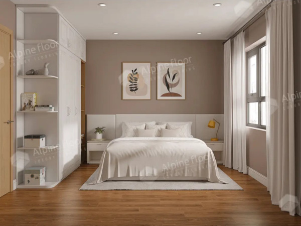 Картинка товара spc плитка alpine floor орех 22-2 маррон классик 013977 parketcity-ufa.ru