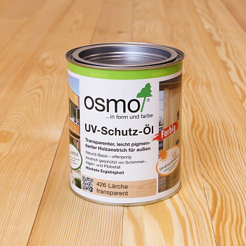 Масло Osmo 426 UV-Schutz-Oil Extra (УФ-фильтром) лиственница (0,75 л) Масло Osmo 426 UV-Schutz-Oil Extra (УФ-фильтром) лиственница (0,75 л)