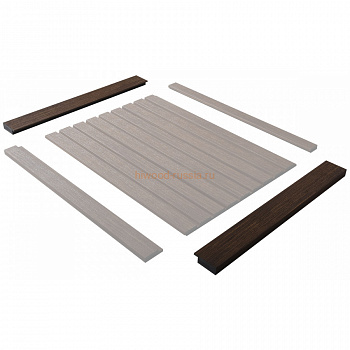 Финишный молдинг HIWOOD LF1 BR396 2700*50*17 мм parketcity-ufa.ru