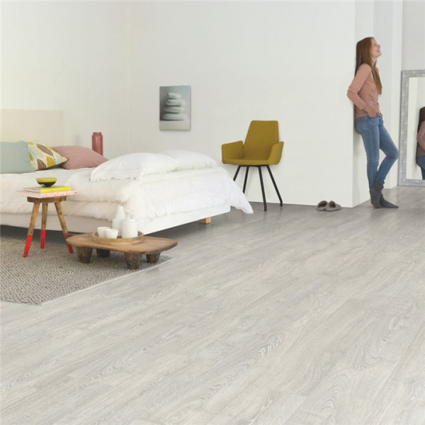 Картинка товара ламинат quick-step 8/32 impressive 3560 дуб фантазийный светло-серый IM3560 parketcity-ufa.ru
