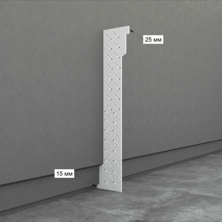 Картинка товара шаблон под теневой плинтус 15/25мм 011890 parketcity-ufa.ru