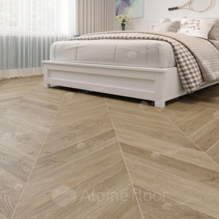 Картинка товара плитка alpine floor chevron lvt 20-02 дуб ваниль селект ECO20-2 parketcity-ufa.ru