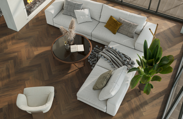 Картинка товара инженерная доска quartz parquet английская елка 400-29 орех американский  акция!!! 33-400-29 parketcity-ufa.ru