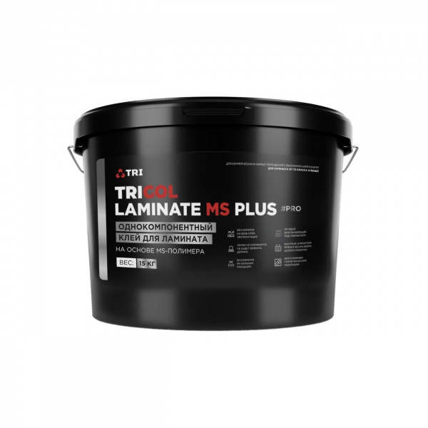 Картинка товара клей для ламината tricol laminate ms plus (15кг) 014539 parketcity-ufa.ru