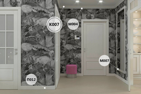 Картинка товара карниз cosca kx007 2000*70*42 мм КХ007 parketcity-ufa.ru