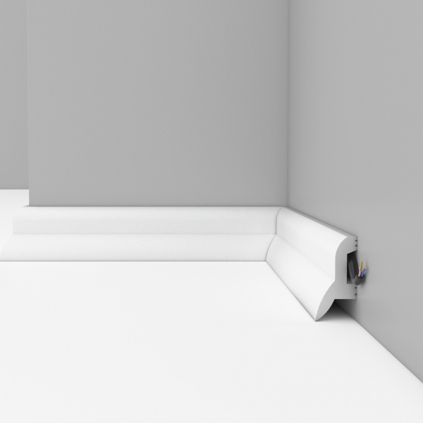 Картинка товара плинтус decomaster d230 2000*42*21 мм D230 parketcity-ufa.ru