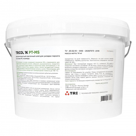 Картинка товара клей для инженерной доски tricol 1k pt-ms (7кг) эластичный 009874 parketcity-ufa.ru