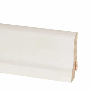 Плинтус шпон Pedross 60/22 Белый гладкий parketcity-ufa.ru